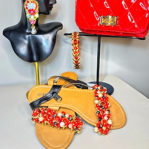 Sandalias de verano coloridas