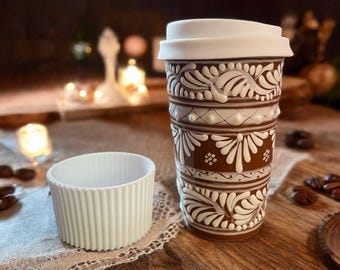 TERMO TALAVERA Colección Alma de barro / Blanco