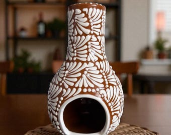 Talavera Fireplace Alma de barro Collection / White