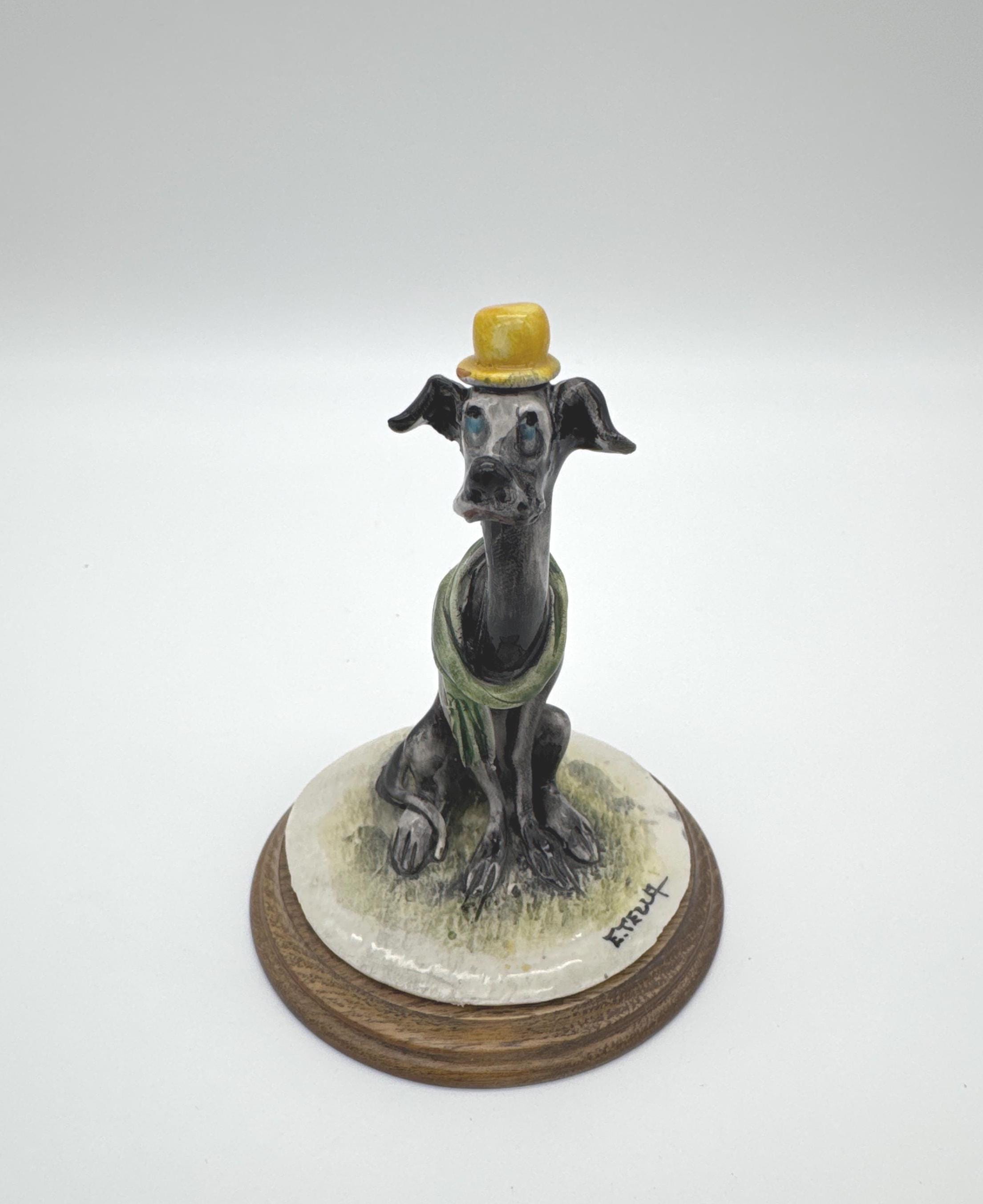 Capodimonte Porcelain Dog - Etsy