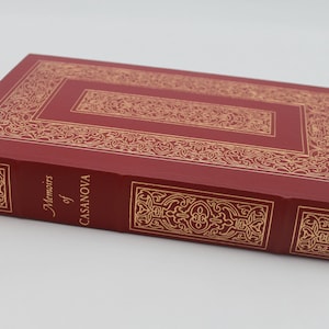 Memoirs of Casanova Easton Press Full Leather Famous Editions Limited