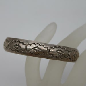 Navajo W Tracy Sterling Cuff Bracelet - Etsy