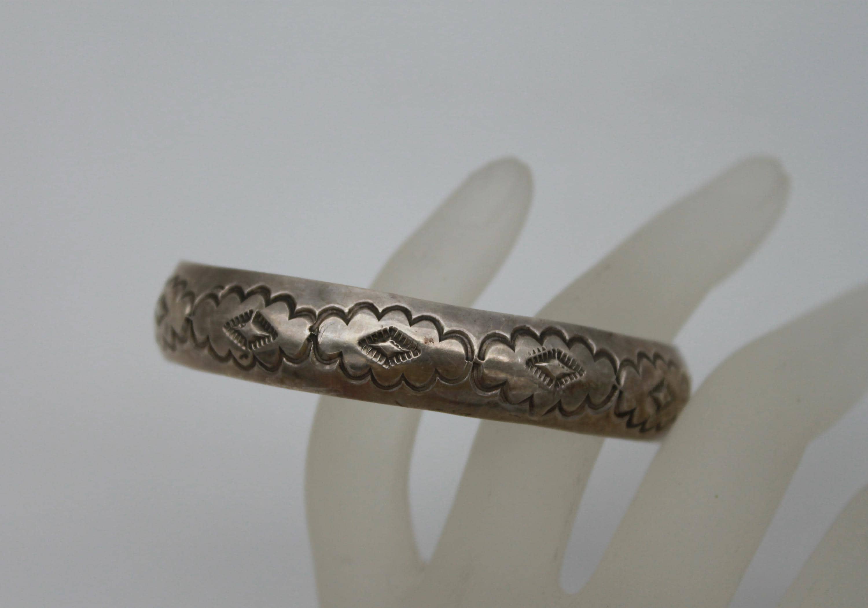 Navajo W Tracy Sterling Cuff Bracelet - Etsy