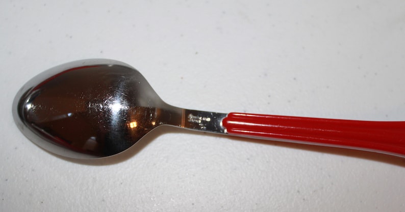 20 Pieces Northland Oneida Red Luminaire Flatware Flare Handle Service 4 Japan