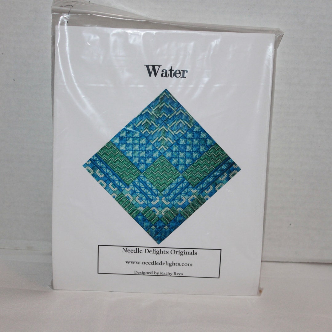 Kathy Rees Needle Delights Originals the Elements WATER Kathy Rees Needlework Pattern Chart