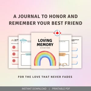 Pet Loss Journal Memory Book for Grieving Pet Owners Sympathy Gift for Dog Loss Pet Remembrance Keepsake Healing Journal for Pet Grief