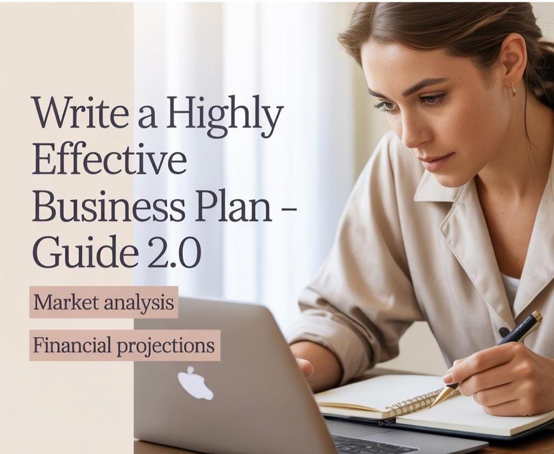 Write a Highly Effective Business Plan Guide 2.0, Startup Planning ...