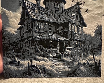 3D Printed Dark Haunted House