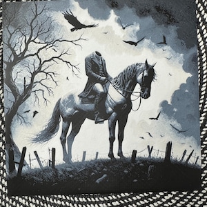 3D Headless Horseman Print