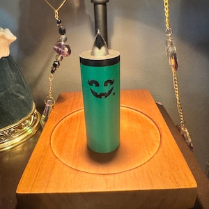 Halloween Witch Chapstick Holder Keychain Spooky Cute Lip Balm Holder