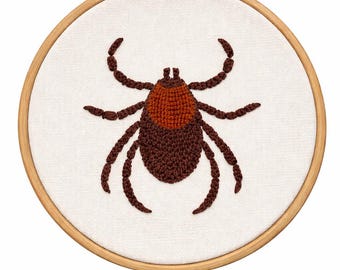 Borduurset voor veterinaire teek