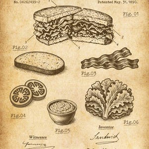 Food Art - The BLT Patent