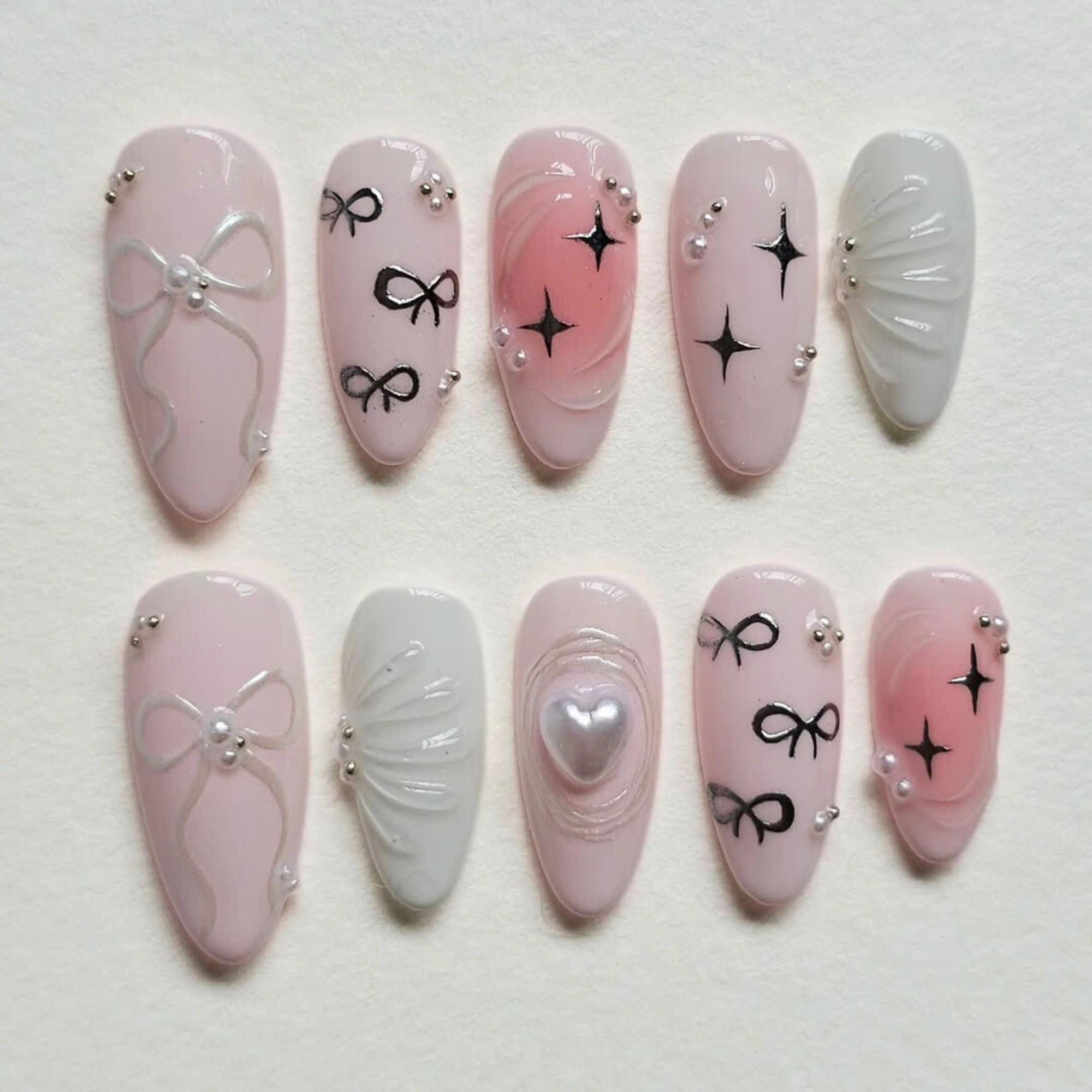 Best Stick on Nails - Etsy