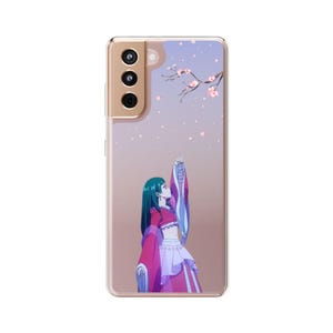 Funda transparente para teléfono The Apothecary Diaries - Maomao Cherry Blossom