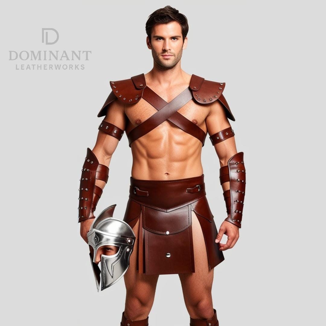 soldato romano costume gladiatore adulto