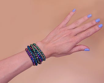Fashion Rhinestone Wrap Bracelet 2-in-1 Worn As Choker | Crystal Wrap Bracelet Multi-layer Faux Suede Wristband For Dance
