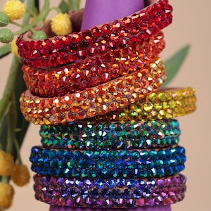 Pulsera de baile con diamantes de imitación para baile de salón, brazalete de cristal para disfraz de baile latino, pulsera para competición de baile, joyería para espectáculo de baile.