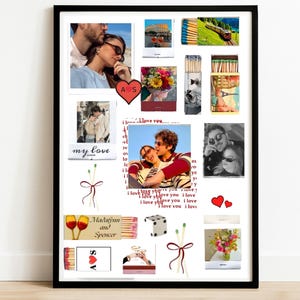 Editable Matchbox Template, Custom Matchbox Art, Custom Picture Gift, Blank Matchbox Template, Valentines Printable, Edit on Canva ,