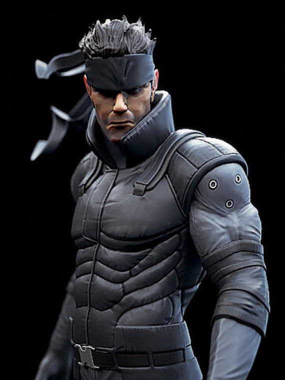 メタルギア4 ソリッド スネーク ブラックレザーベスト コスプレ衣装