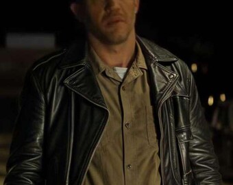 Handmade The Bikeriders Tom Hardy Leather Jacket