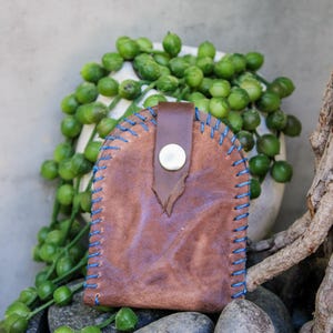 Cartera de cuero - Tarjetero - Cartera de uso diario - Accesorios bohemios - Regalos únicos