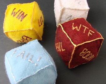 LOLdice - 6-Sided Plushie Dice