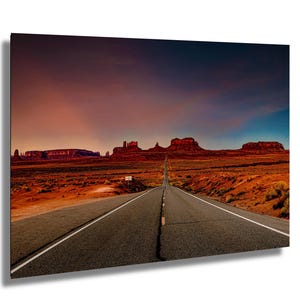 Forest Gump Highway Monument Valley Photography Southwest Home Decor Desert Landscape Inspirational Nature Photo Spirit Monument Valley Red
