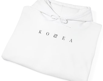 Korea Skyline Hoodie | Medium-Heavy Cotton Hooded Sweatshirt | Unisex Casual K-Fashion Sweater
