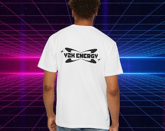 Y2K Energy T-Shirt | Futuristic Retro Streetwear Tee