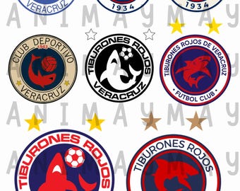 Veracruz Logo: Futbol Club Designs (PNG, JPG, PDF, Doc)