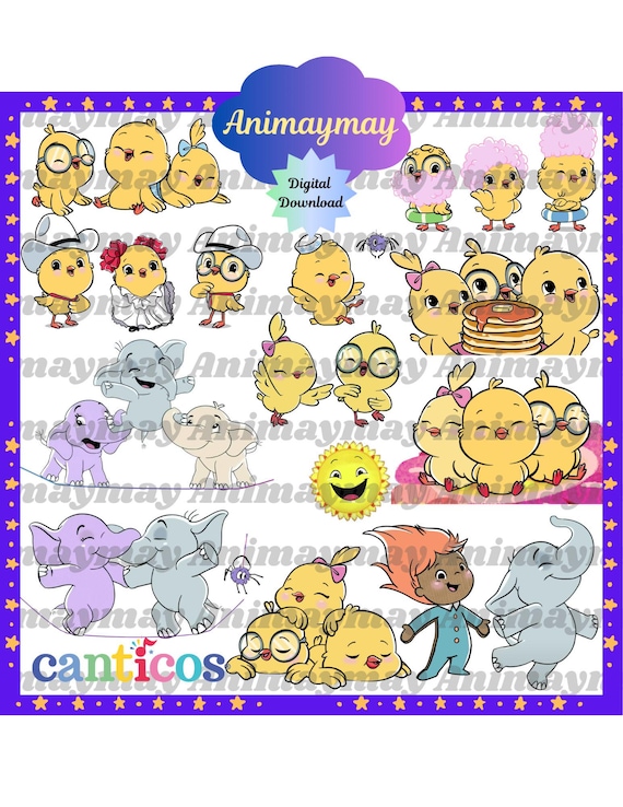 Canticos Bundle: PDF, PNG, JPG, Doc Files (Digital Download Clipart