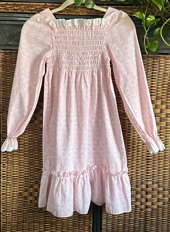 Sears Perma Prest Vintage Girls Dress