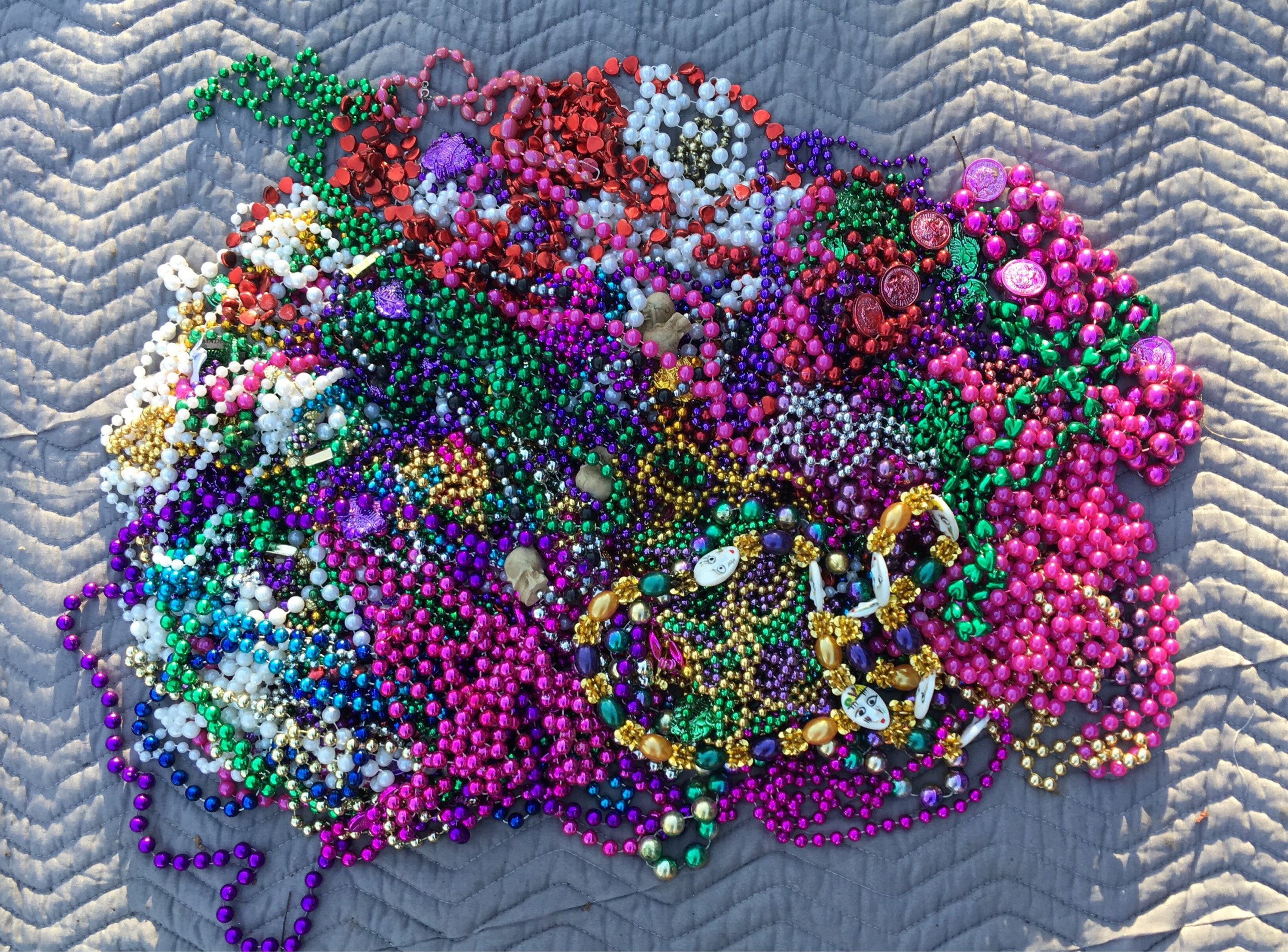 used mardi gras beads for sale