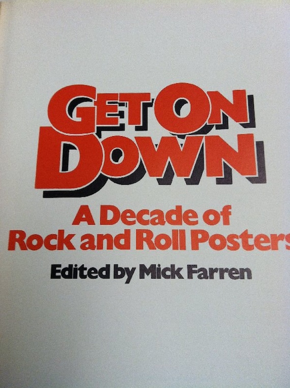 Get on Down 1977 Rock N Roll Poster Book - Etsy Israel