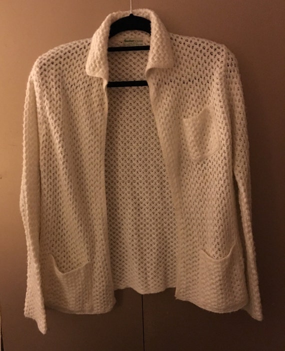 Sweater White Gardner Cardigan - image 1