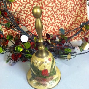 Brass Christmas Bell
