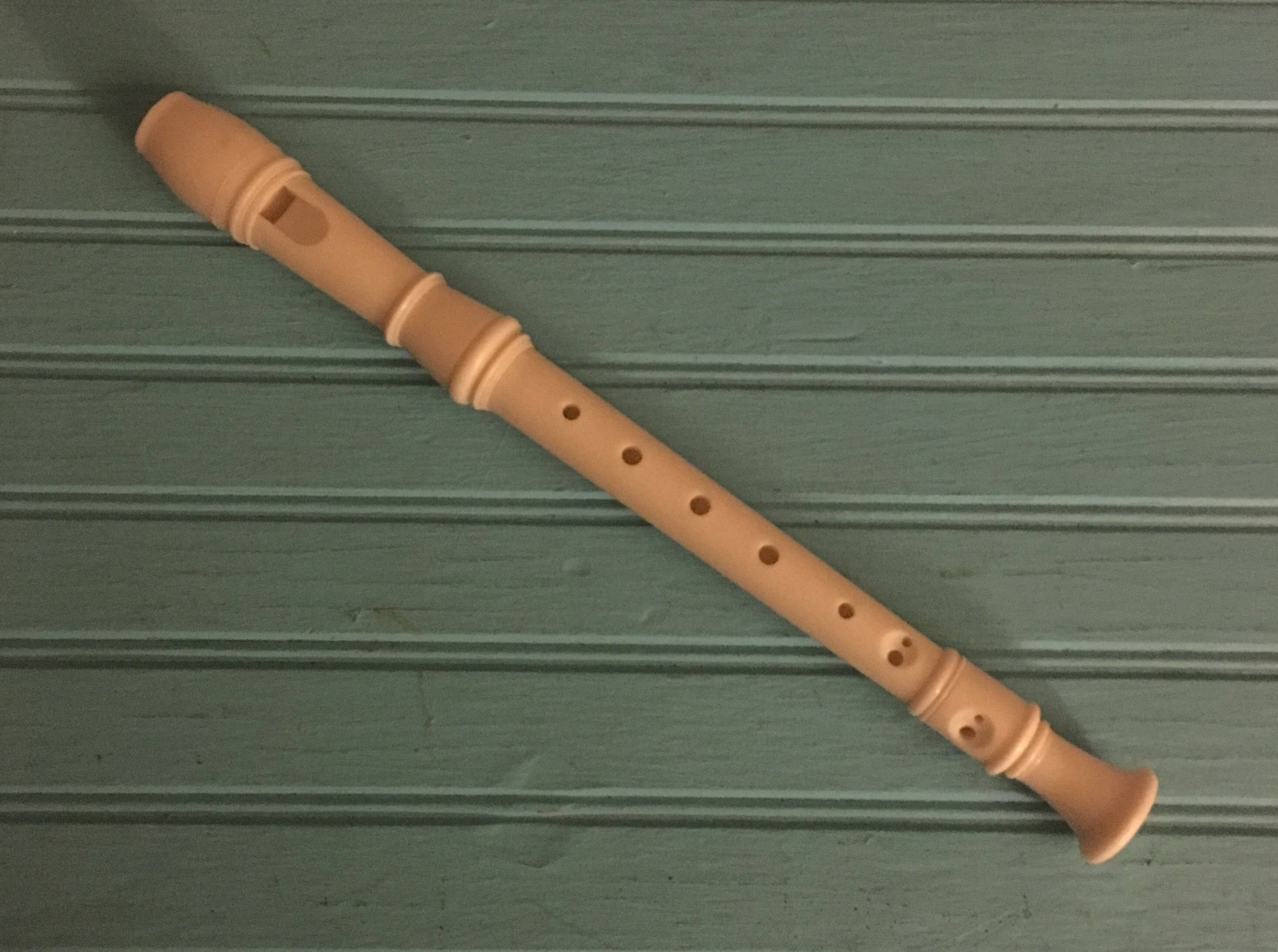 White Plastic Basic Flute/ FREE SHIPPING Etsy