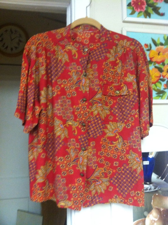 Blouse Oriental Pattern - image 1