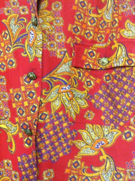 Blouse Oriental Pattern - image 2