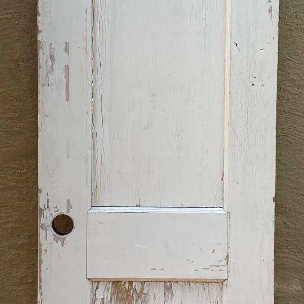 Antique Vintage 2 Panel Wood Door