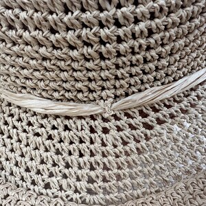 Pale Yellow Raffia Hat - Etsy