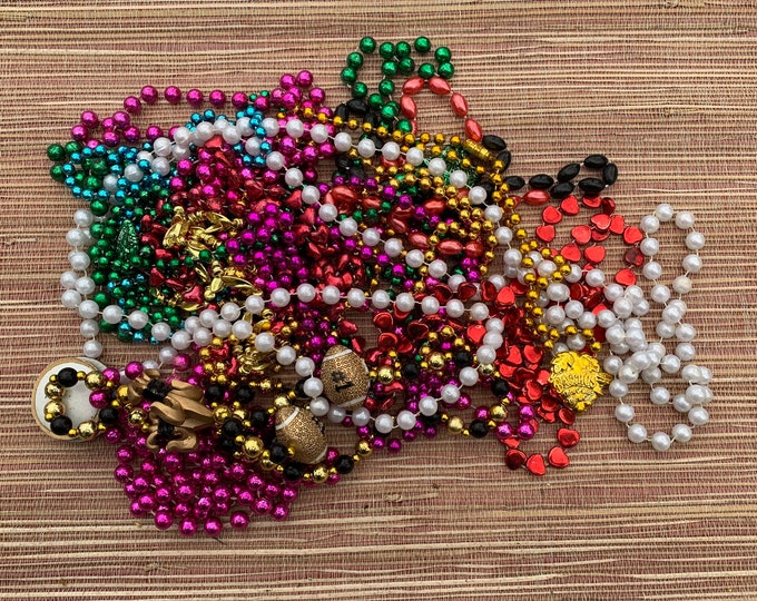 Vintage Mardi Gras Beads NOLA by the Pound/ 2 Lbs./ FREE SHIPPING Etsy