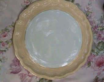 Luneville Faïence K and G Chop Platter