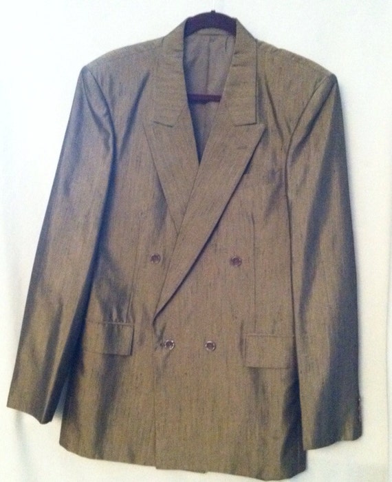 Custom Made Gold Men's Suit/ FREE SHIPPING