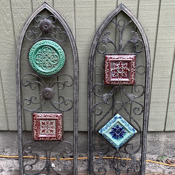 Arched Metal Wall Art/ FREE SHIPPING