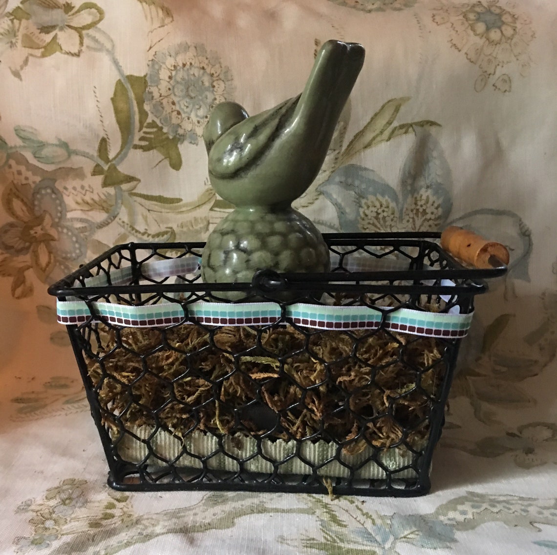 Bird Basket Arrangement/ FREE SHIPPING Etsy Nederland