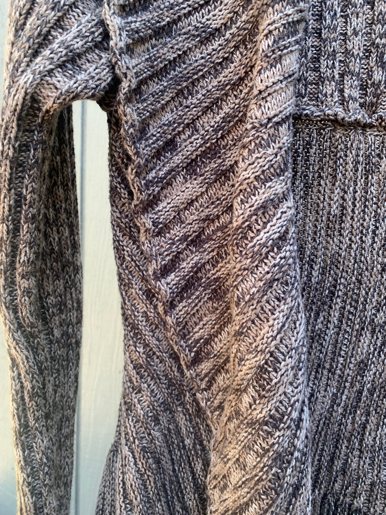 Kohls Apt 9 Brown Shawl Collar Shacket Etsy