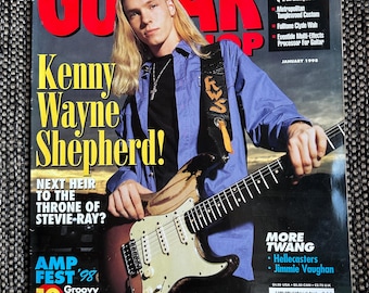 Guitar Stop Magazine Kenny Wayne Shepard 1998