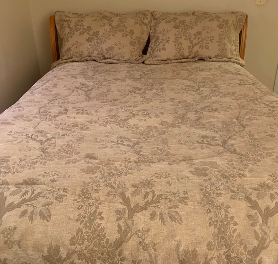 Bedspread Queen Quilted Bed Set Etsy
