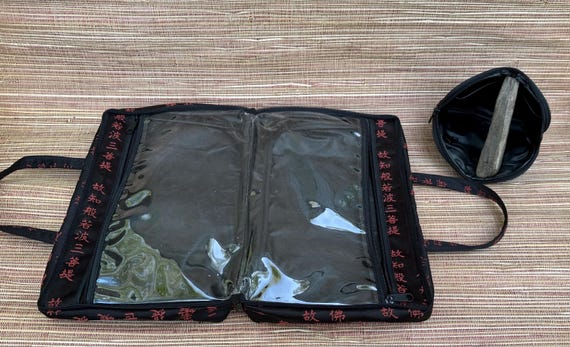 Travel Cases Set of 2 Oriental Pattern - image 3